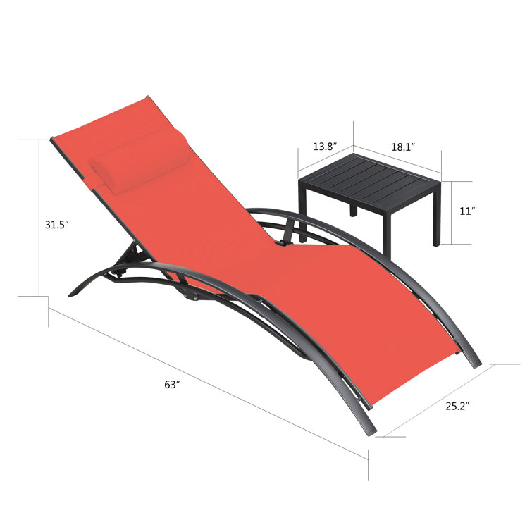 Sunbathing lounger discount